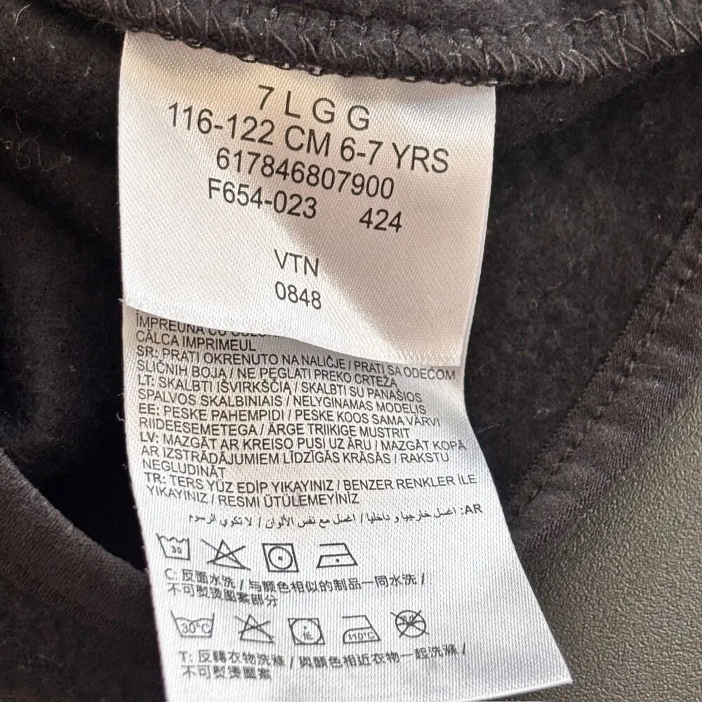 Nike Boys Polar Fleece Jacket Size 7 L/G Full Zip Blue Style - Picture 4 of 6